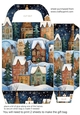 Gold Christmas themed gift bag 8