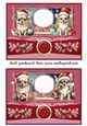 2 Red 5x7 Christmas pups card fronts 4