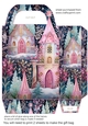Pink boho Christmas gift bag 14