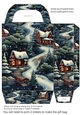 Traditional themed Christmas gift bag 2