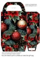 Traditional themed Christmas gift bag 4