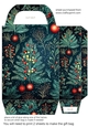 Traditional themed Christmas gift bag 5