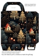 Traditional themed Christmas gift bag 8