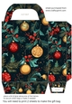 Traditional themed Christmas gift bag 11