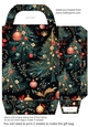 Traditional themed Christmas gift bag 13