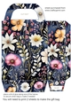 Christmas wild flowers gift bag 2