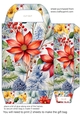Christmas wild flowers gift bag 3
