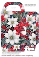 Christmas wild flowers gift bag 7