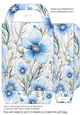 Christmas wild flowers gift bag 11