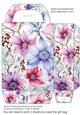 Christmas wild flowers gift bag 12