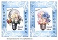 2 5x7(aprox) Flowers always a good idea card fronts 1