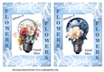 2 5x7(aprox) Flowers always a good idea card fronts 3