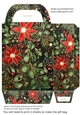 Christmas flowers and sparkles gift bag 5