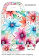 Christmas floral gift bag 9