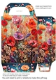 Embroidered poppies gift bag 7