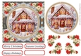 Faux Cross stitch Christmas card front 15