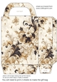 Black and cream pearl gift bag 12