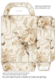 Black and cream pearl gift bag 14