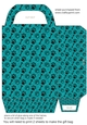 Paw and bone gift bag 5
