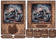 5x7 and 6x6 Motorbike card fronts 3