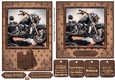 5x7 and 6x6 Motorbike card fronts 8
