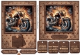 5x7 and 6x6 Motorbike card fronts 10