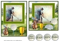 5x7 and 6x6 aprox Golfer card front 4