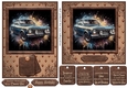 5x7 and 6x6 aprox Classic car card front 2