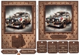 5x7 and 6x6 aprox Classic car card front 3