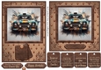 5x7 and 6x6 aprox Classic car card front 4