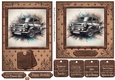 5x7 and 6x6 aprox Classic car card front 6
