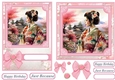 5x7 and 6x6 Oriental themed card fronts 5