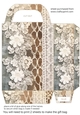 Antique lace gift bag 6