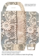 Antique lace gift bag 7