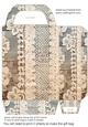 Antique lace gift bag 8