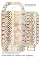 Antique lace gift bag 9