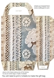 Antique lace gift bag 10