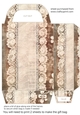 Antique lace gift bag 13
