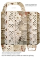 Antique lace gift bag 15