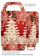 Christmas lace gift bag 7