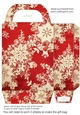 Christmas lace gift bag 8