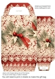 Christmas lace gift bag 9