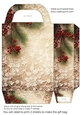 Christmas lace gift bag 10
