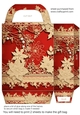 Christmas lace gift bag 11
