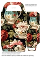 Floral crockery gift bag 9