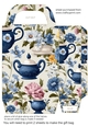 Floral crockery gift bag 10