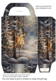 Christmas forest gift bag 8