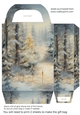 Christmas forest gift bag 9