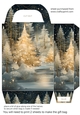 Christmas forest gift bag 10