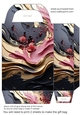 Black gold and pink gift bag 8